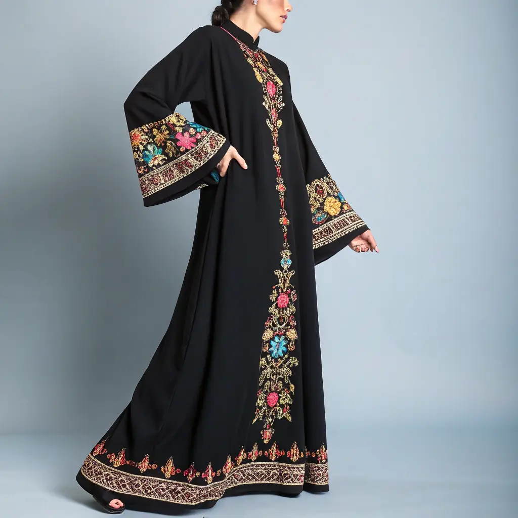 Embroidered Abaya